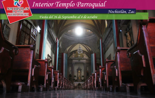 Interior del Templo Parroquial