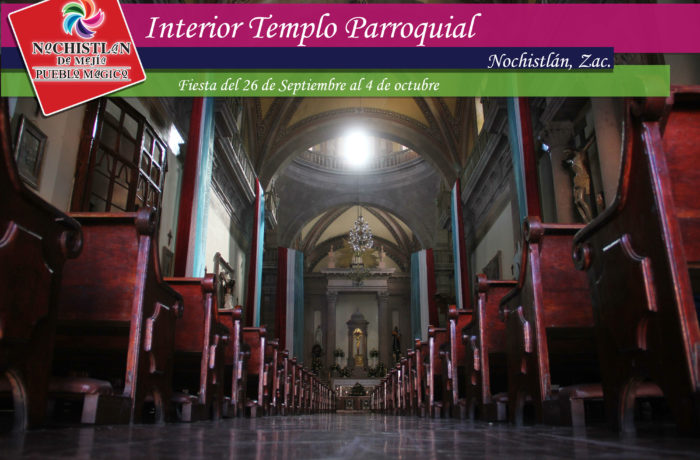 Interior del Templo Parroquial